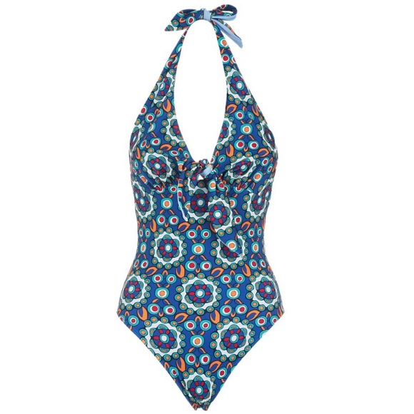 LA DOUBLEJ Bow Bather One Piece Swimsuit sz M 325$ - Picture 6 of 10
